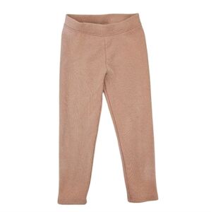 Baby Gap Todler Girl Fleece Lined Leggings 2 Light Pink, Size 4 ears
